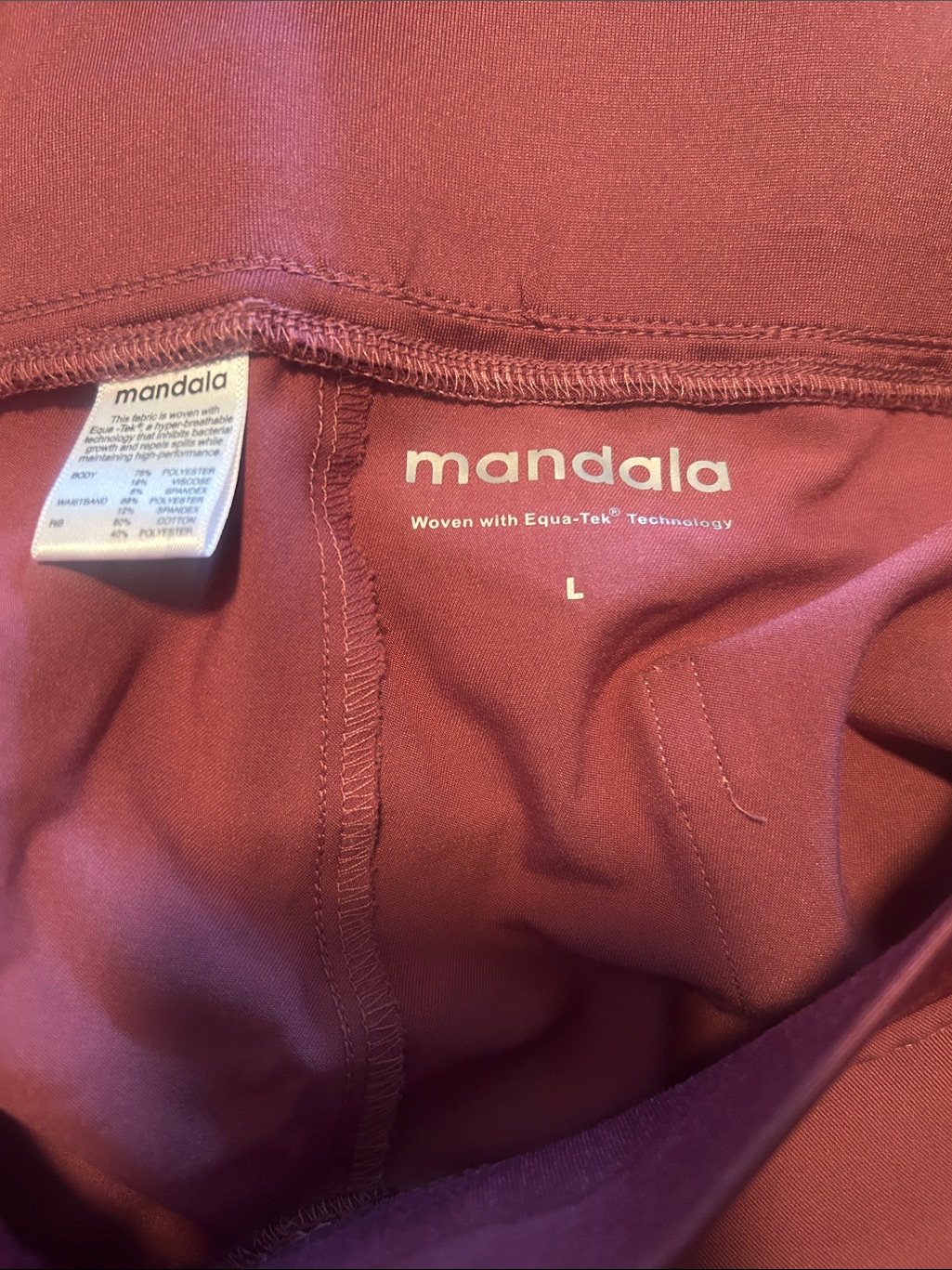 Mandala Mauve Scrub Set — image 3 of 6